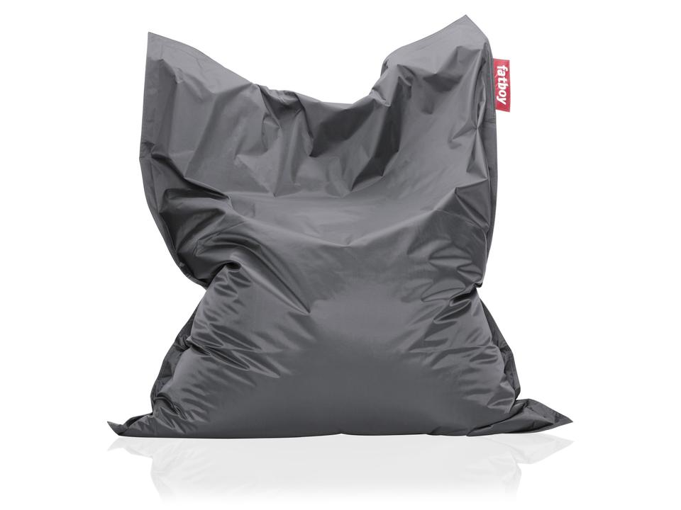 Original Nylon Bean Bag Chair in Dark Grey