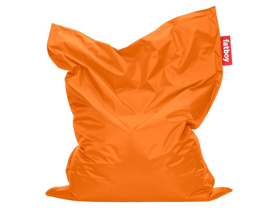 Original Slim Bean Bag Chair in Orange Bitters