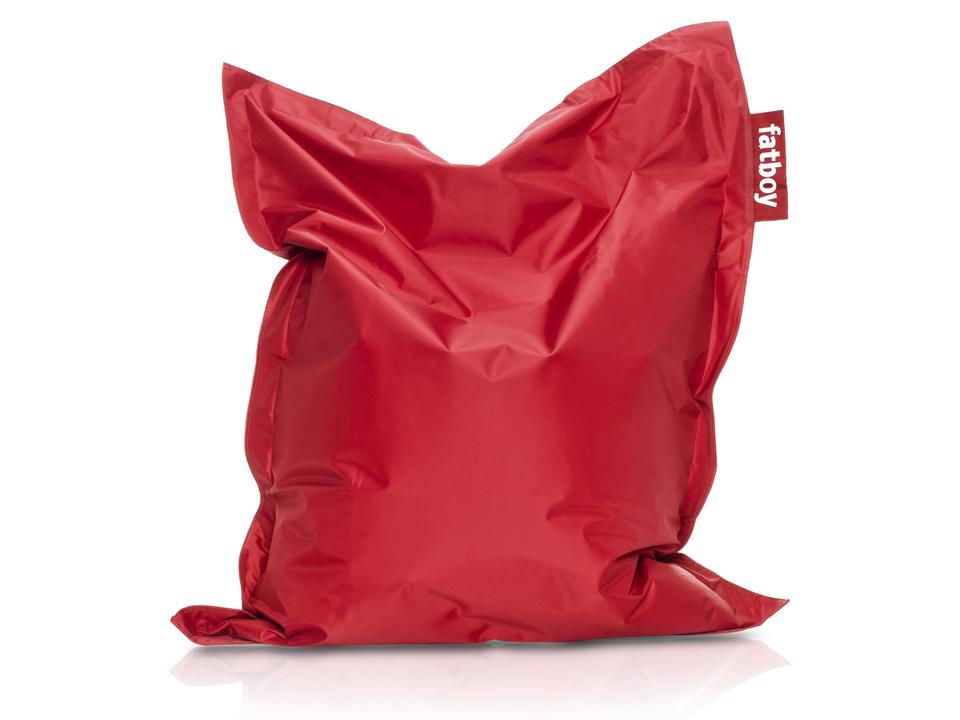 Original Slim Bean Bag Chair in Red
