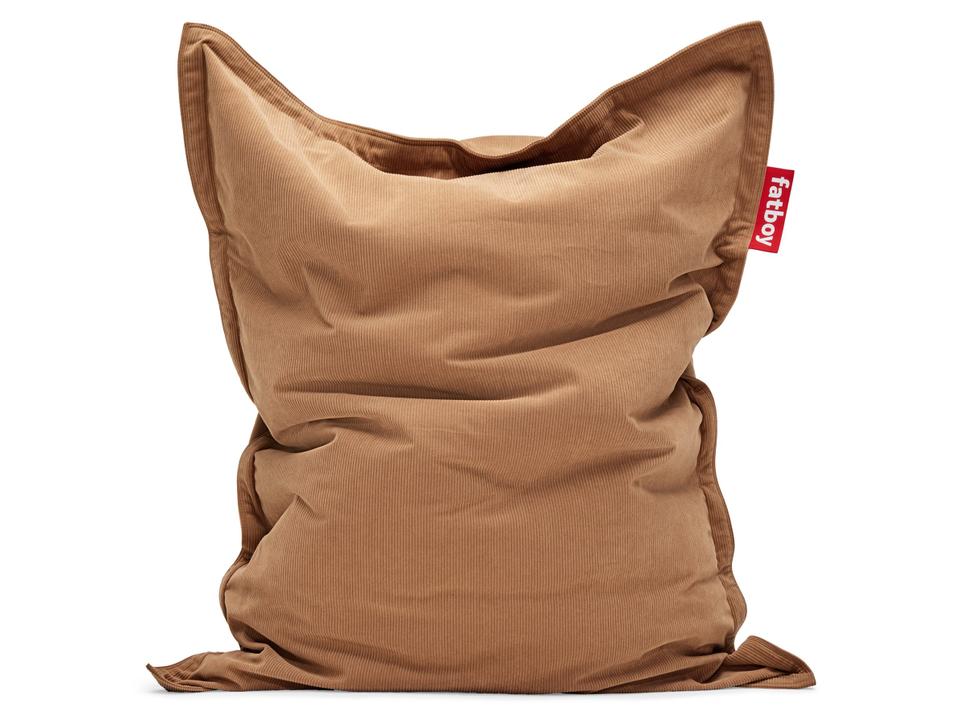 Original Slim Recycled Cord Bean Bag Chair in Teddy Bear