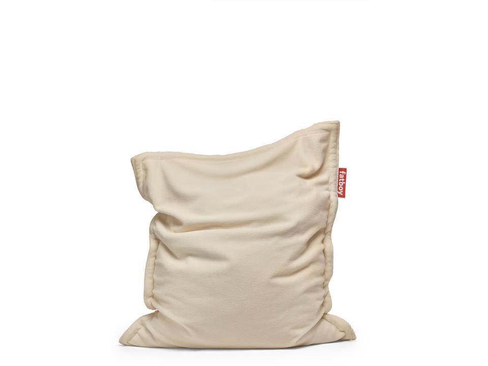 Original Slim Teddy Bean Bag Chair in Off White