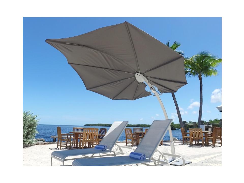 13 foot market patio umbrella TheLAShop ft Wood Outdoor Furniture arden selections salome tropical Color:Red & White Decorative Objects Collection have for creating a