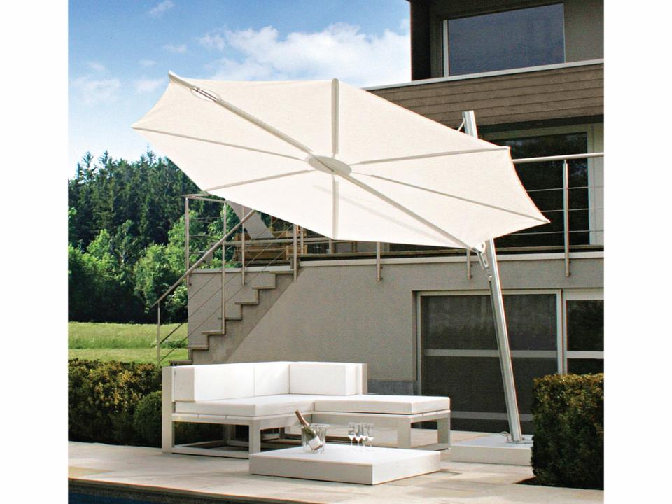 Euro Edge Aluminum Push Up Outdoor Patio Umbrella