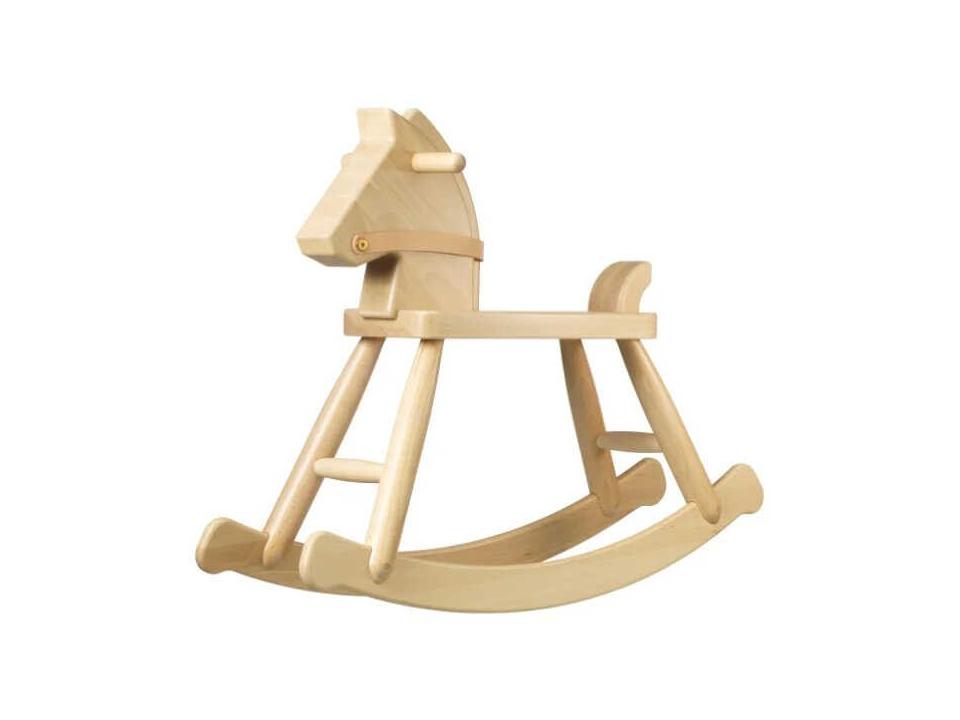 Children Rocker Beige Rocking Chair