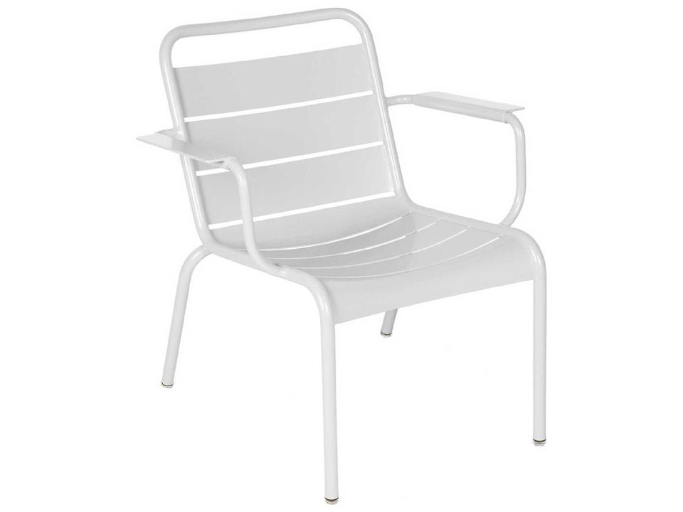 Luxembourg Aluminum Metal Lounge Chair Set of 2