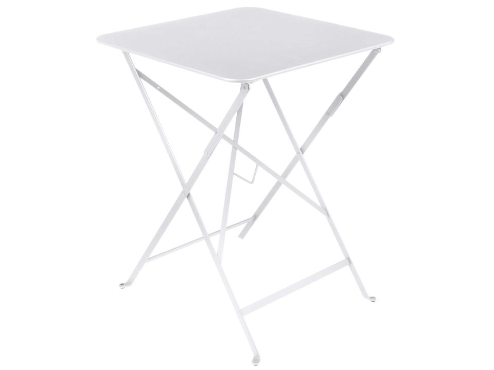 Bistro 22.5-Inch Square Steel Folding Table