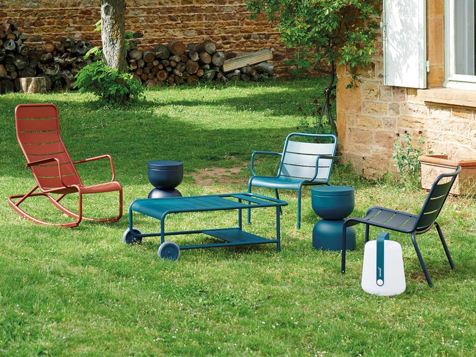 Luxembourg Aluminum Metal Lounge Set