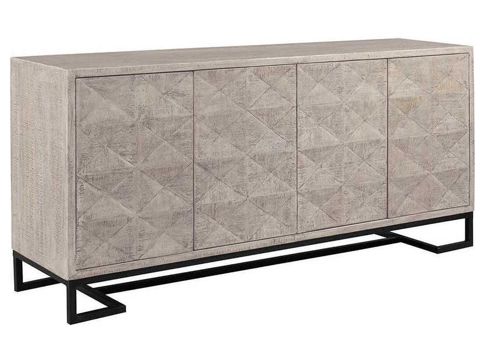 Aspect 72-Inch Mango Wood Credenza Dune Finish