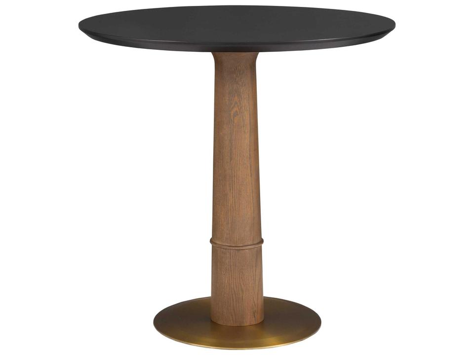 Provence Round Counter Height Dining Table Sandstone and Midnight