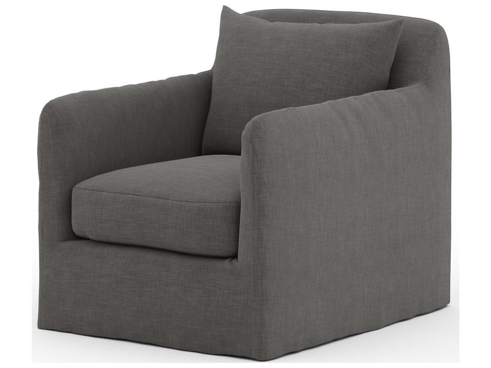 Solano Charcoal Lounge Chair