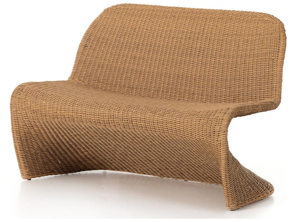 Grass Roots Vintage Natural Polypropylene Bench