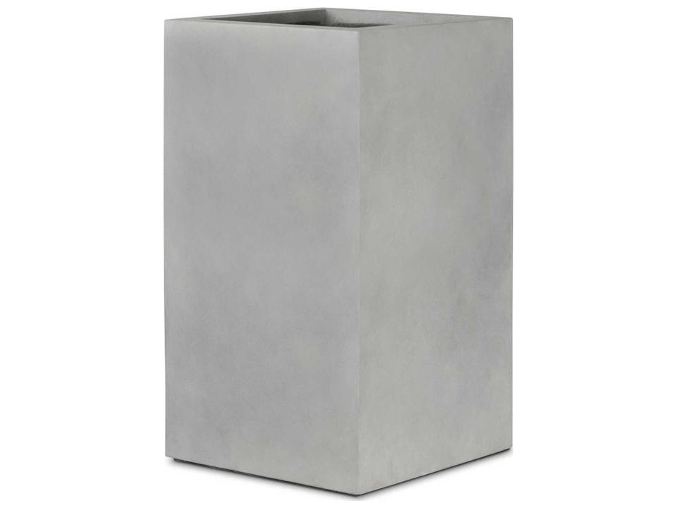 Thayer Kiro 18-Inch Natural Grey Concrete Planter