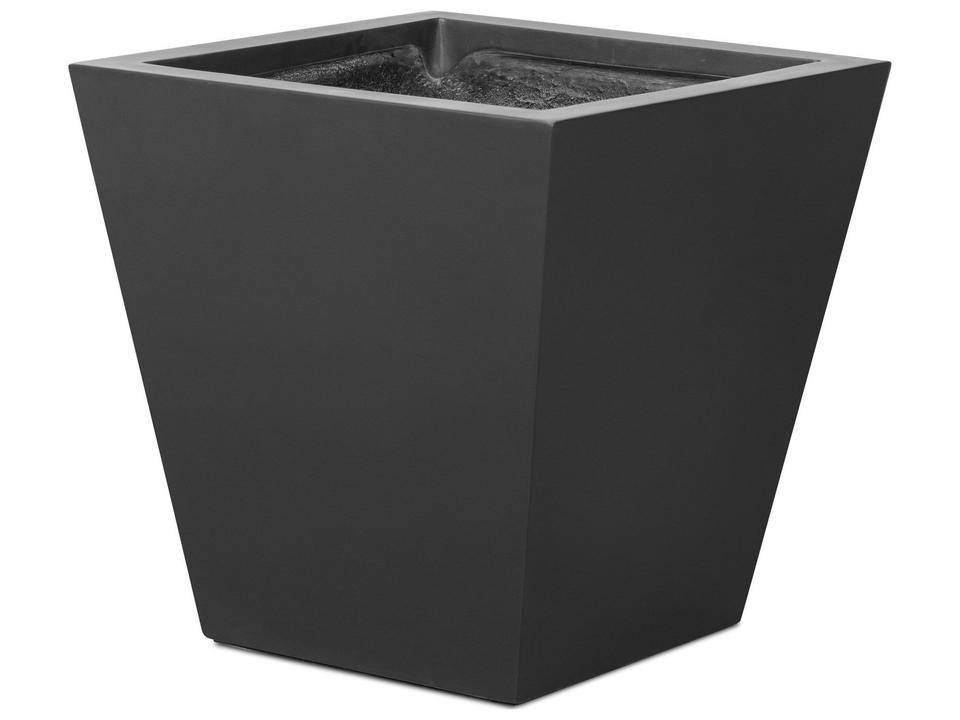 Thayer Koto Black Concrete Planter