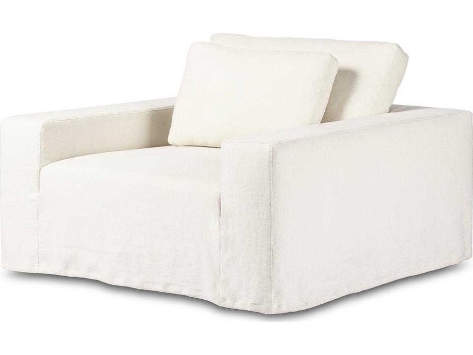 Ostend Slipcover Chair Bombay Flax