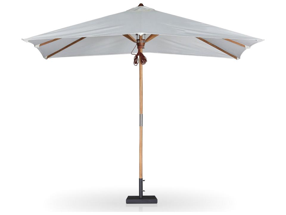 Garwood Baska Arashi Salt Fine Sanded Teak Umbrella