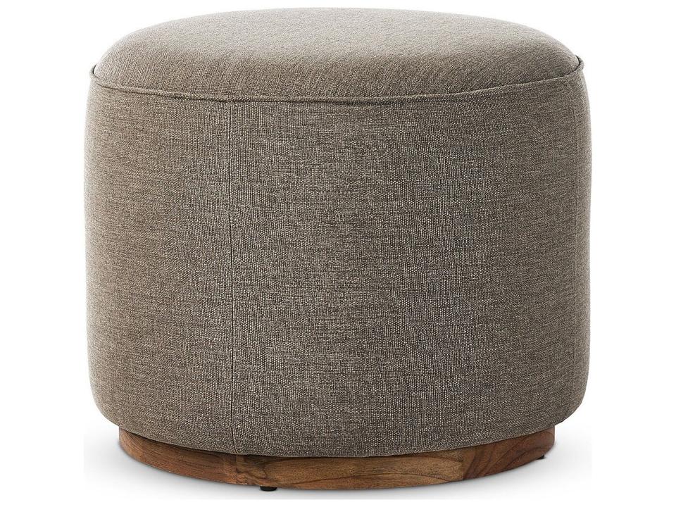 Sinclair Ottoman Stained Saddle Brown