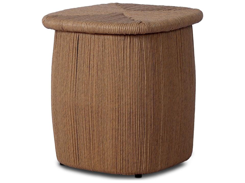 Taum Outdoor Stool in Textured Sand