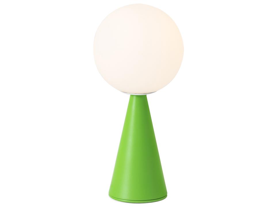 Bilia Green Glass LED Table Lamp