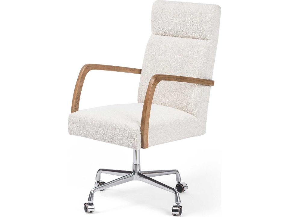 Abbott Bryson Knoll Natural Upholstered Desk Chair