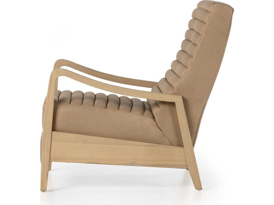 Globetrotter Chance Brown Leather Accent Chair
