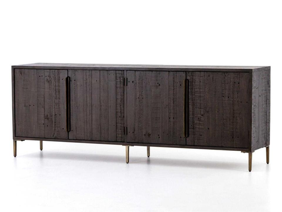 Wyeth Reclaimed Pine Sideboard in Dark Carbon