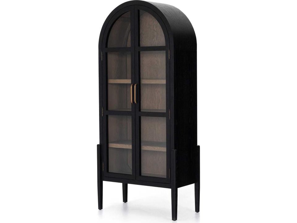 Tolle Display Cabinet Irondale Collection Drifted Matte Black
