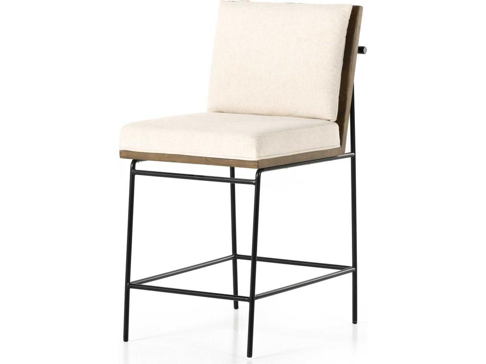 Westgate Crete Upholstered Counter Stool in Savile Flax