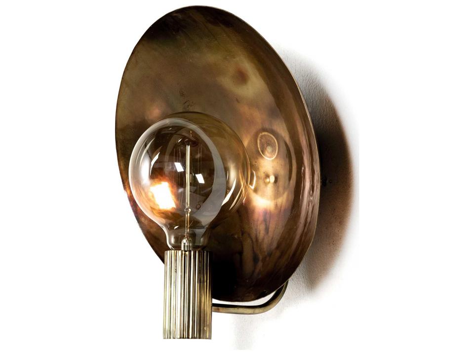 Camden Burnt Brass LED Wall Sconce