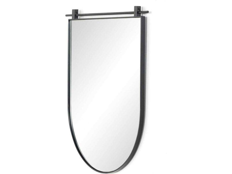 Hutton Chico Antiqued Iron  Small Arch Mirror
