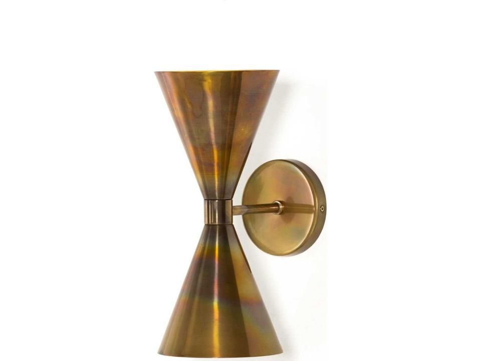 Camden Clement Burnt Brass  Sconce