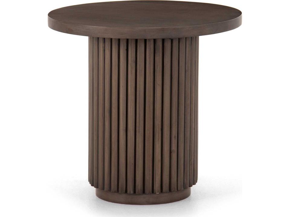 Harmon Rutherford Reclaimed Ashen Brown End Table