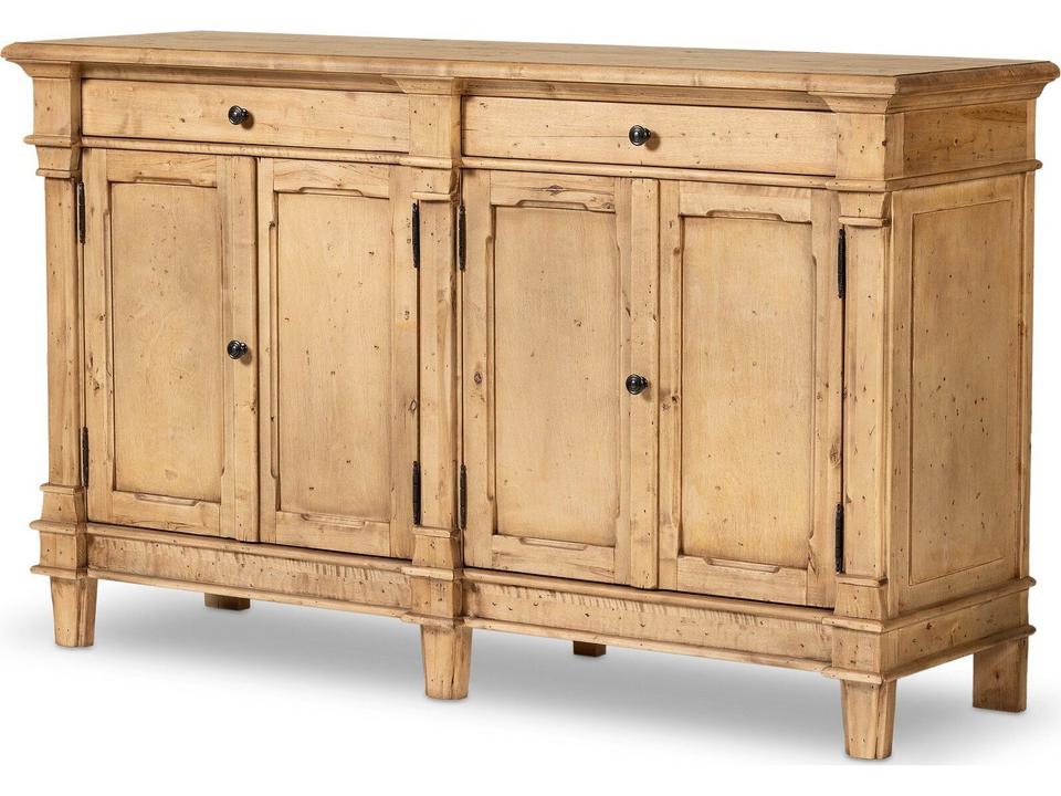Cordella 66" Pine Wood Sideboard