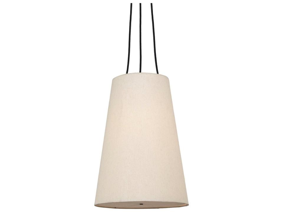 Hutton Black Drum Pendant