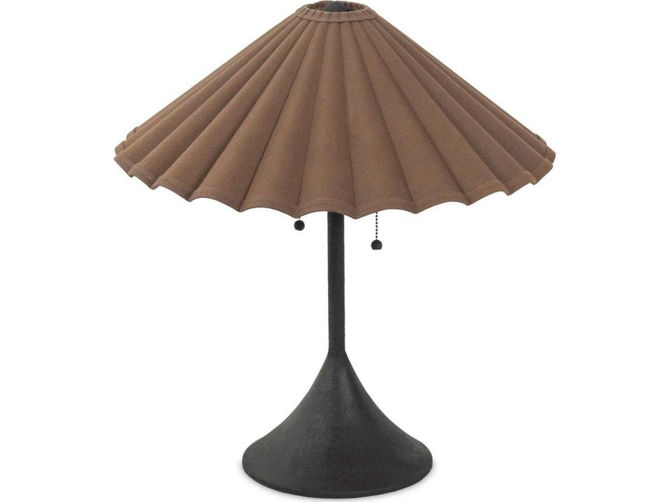 Hutton Fiorella Table Lamp - Black Wrought Iron