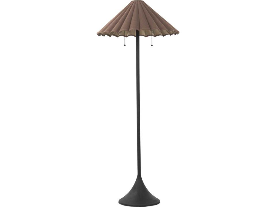 Hutton Fiorella Floor Lamp - Black Wrought Iron