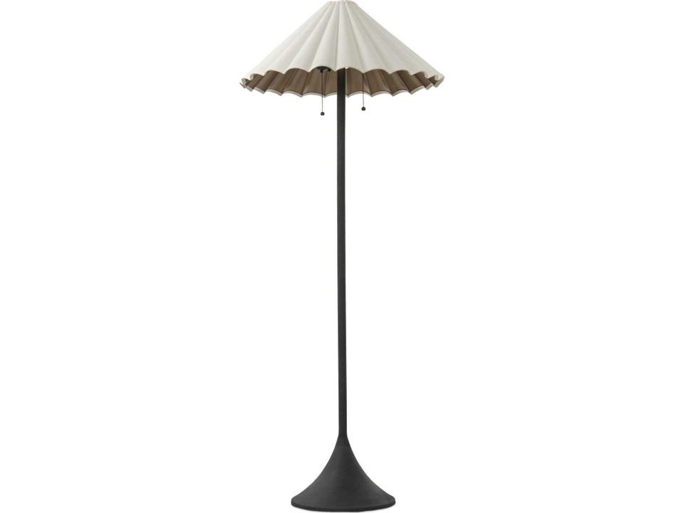 Hutton Fiorella Floor Lamp - Black Wrought Iron