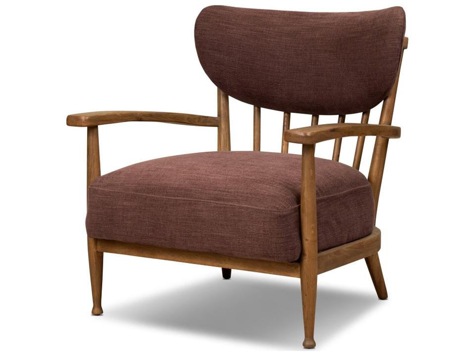 Berman Laughlin Plum Accent Chair