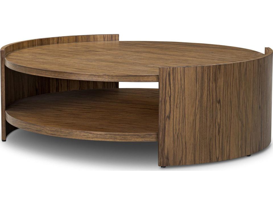 Albert Round Wood Coffee Table