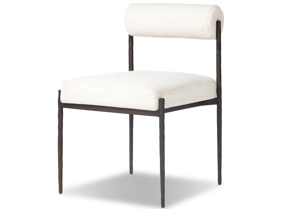 Houghton Crypton Nomad Snow Armless Dining Chair