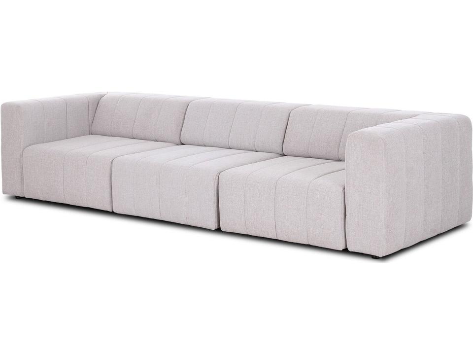 Grayson 3-Piece Power Reclining Polyester Sectional Sofa in Napa Sandstone