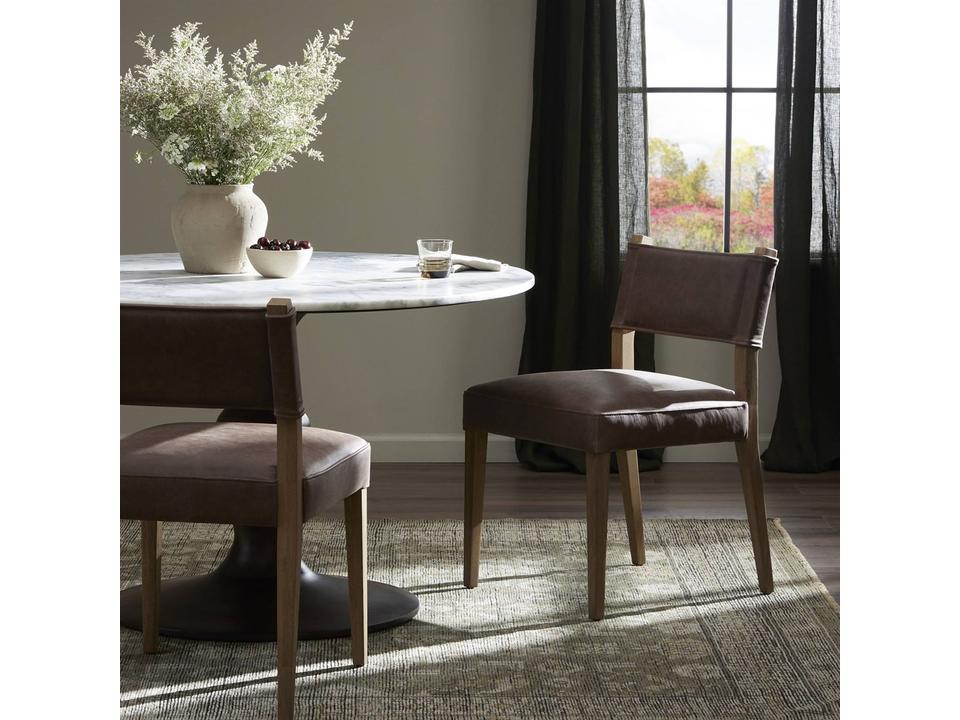 Berman Oak Wood Dining Room Set
