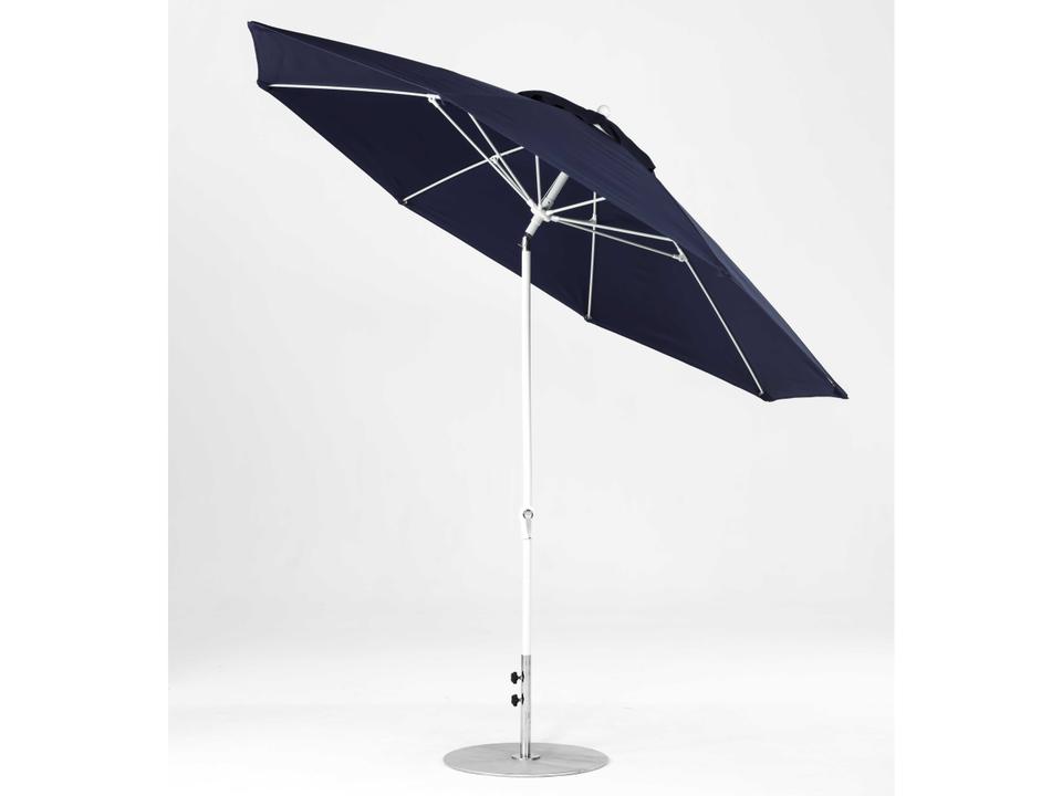 Frankford Quick Ship Monterey Market Fiberglass 11 Foot Octagon Crank Auto Tilt Outdoor Patio Umbrella