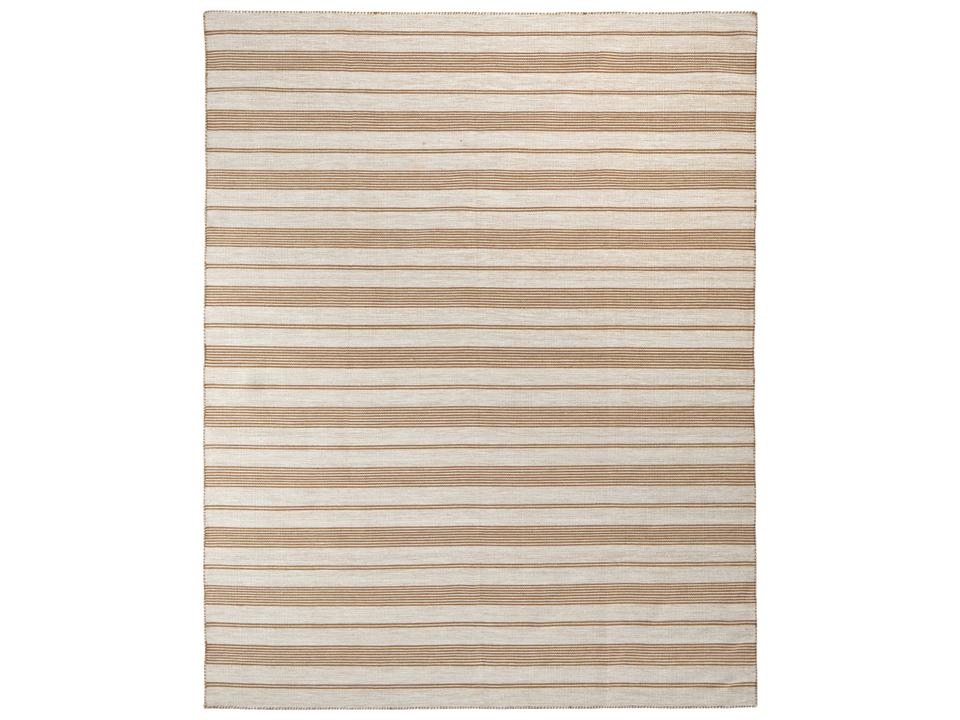 Duprine Striped Area Rug Eco-Friendly Hand Woven