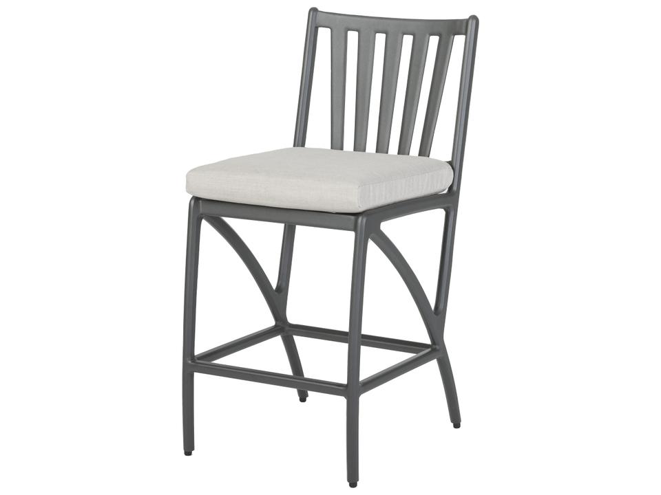 Amari Aluminum Stationary Patio Counter Stool