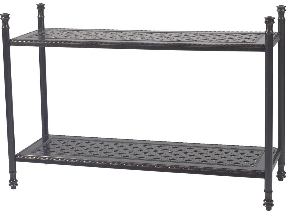 Grand Terrace Rectangular Console Table in Desert Bronze