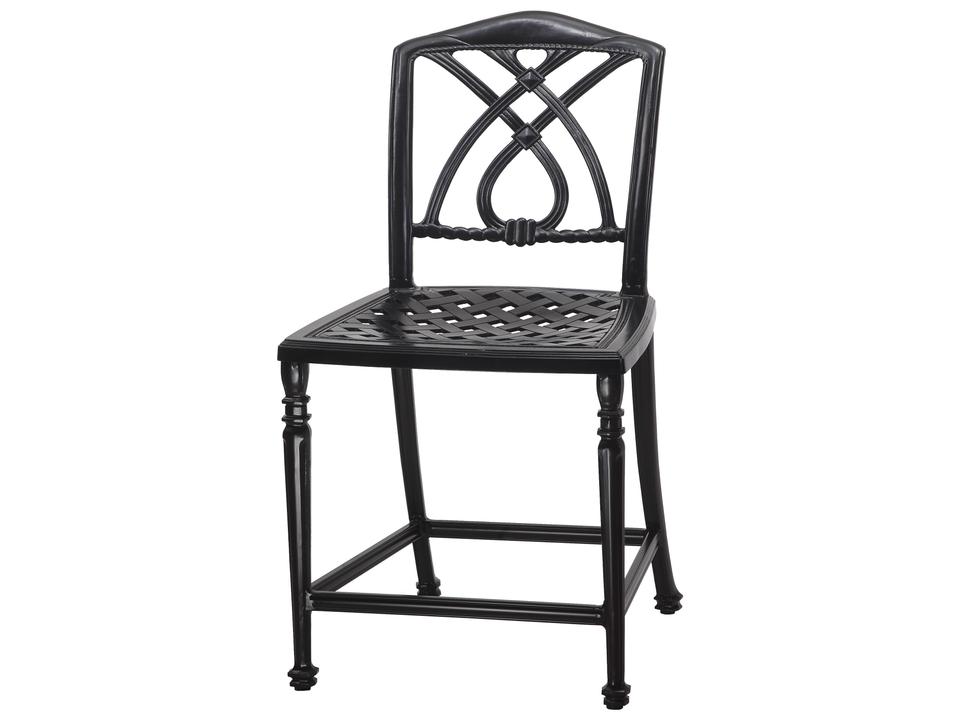 Terrace Cast Aluminum Stationary Balcony Stool without Arms