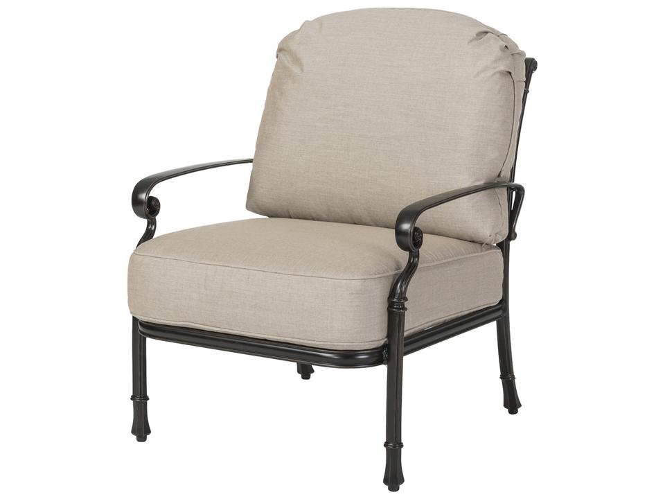Bella Vista Cast Aluminum Outdoor Lounge Chair