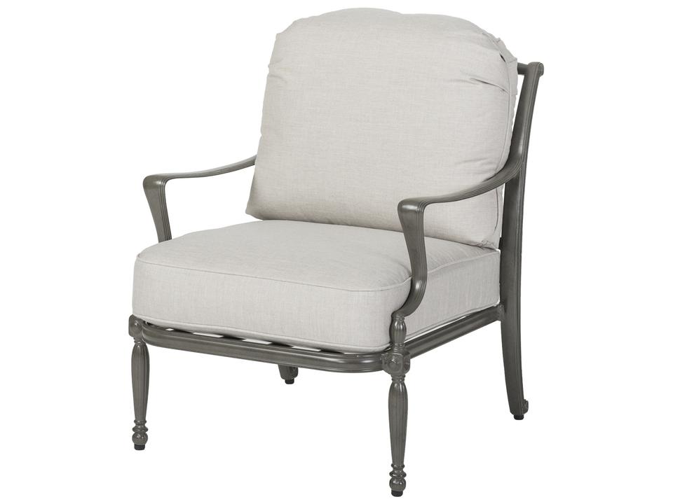 Bel Air Cast Aluminum Outdoor Lounge Chair No Cushion