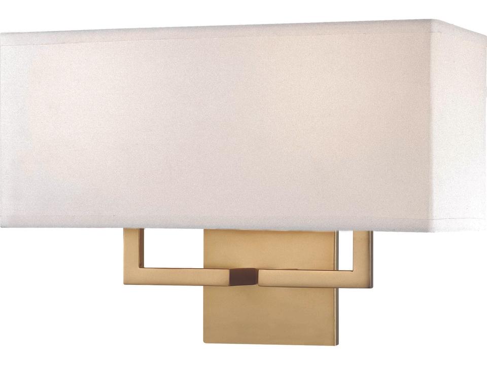 On the Square Wall Sconce in Honey Gold
