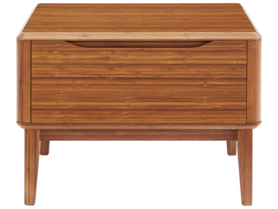 Currant Bamboo Nightstand Amber Finish